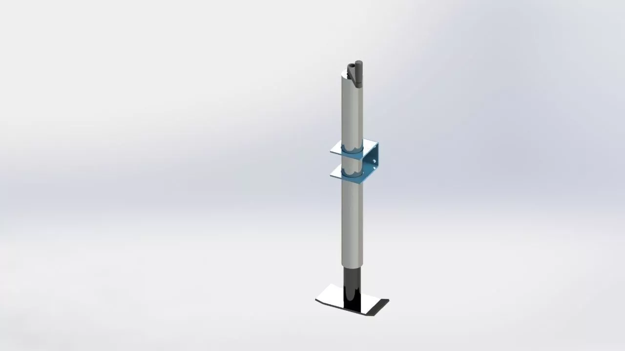 Trailer Jack Free 3D model