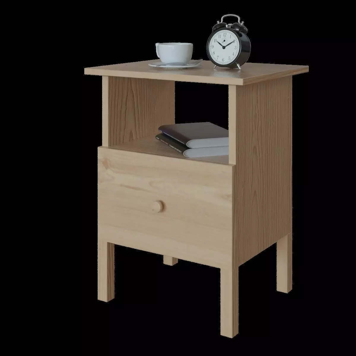 tarva bedside table 3D model_0