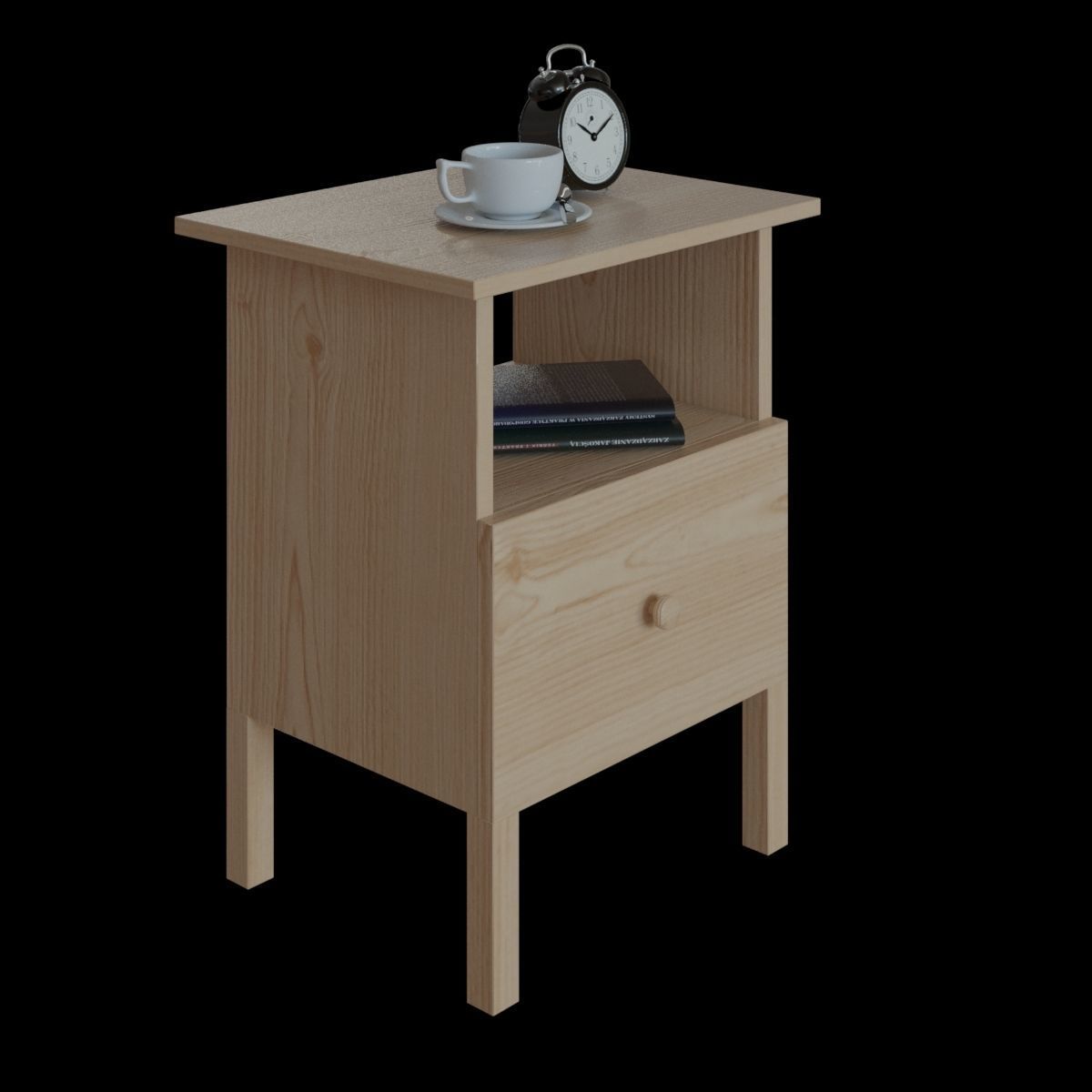 tarva bedside table 3D model_23