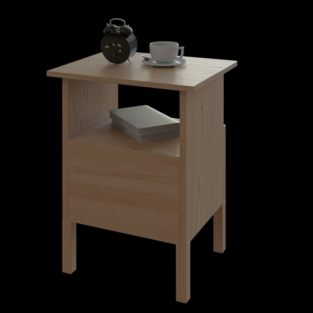 tarva bedside table 3D model_18