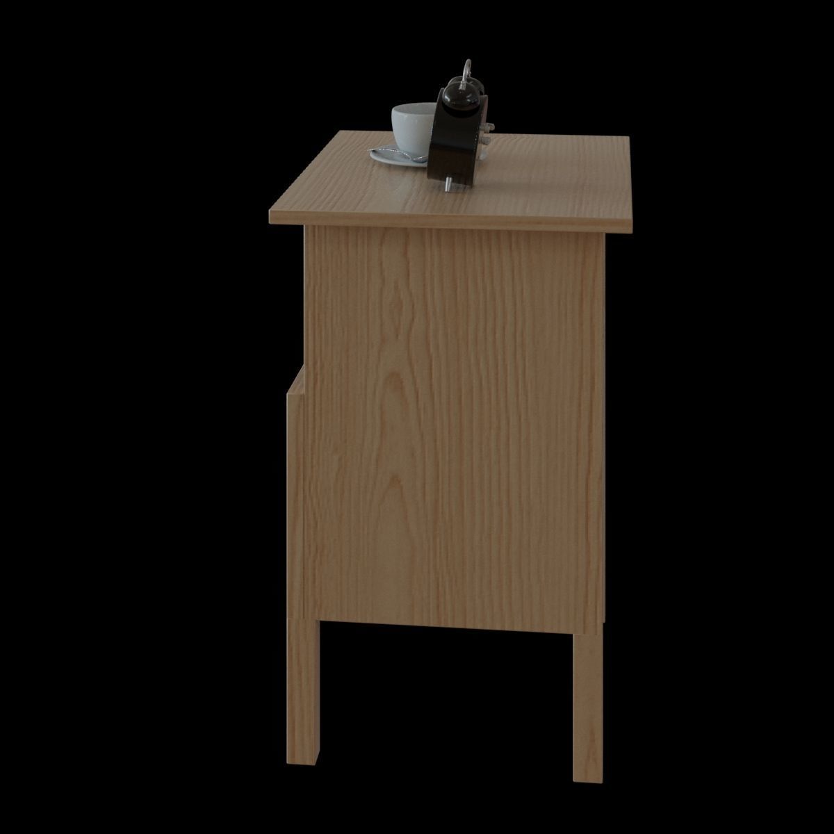 tarva bedside table 3D model_30