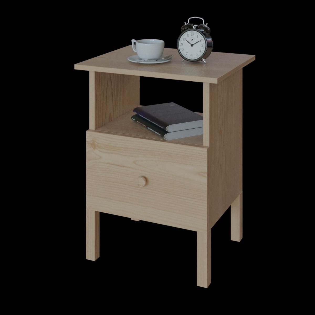 tarva bedside table 3D model_28