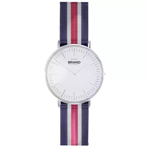 Watch 3D Model similar DW Daniel Wellington  Low-poly 3D model