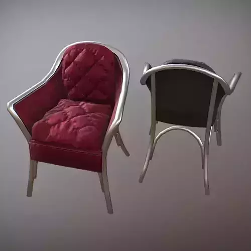 Chrome Armchairs