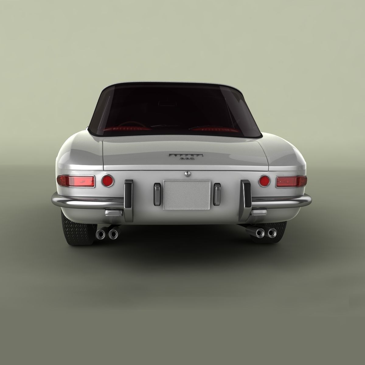Ferrari 330 Targa 3D model_3