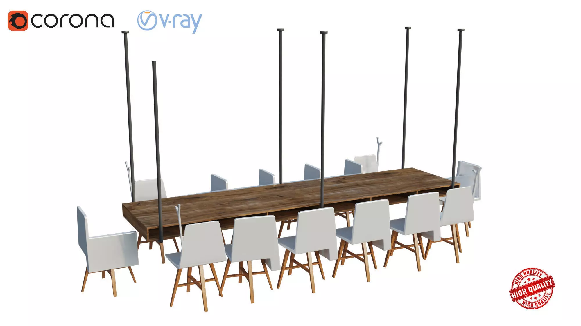 Meeting Table 3D model