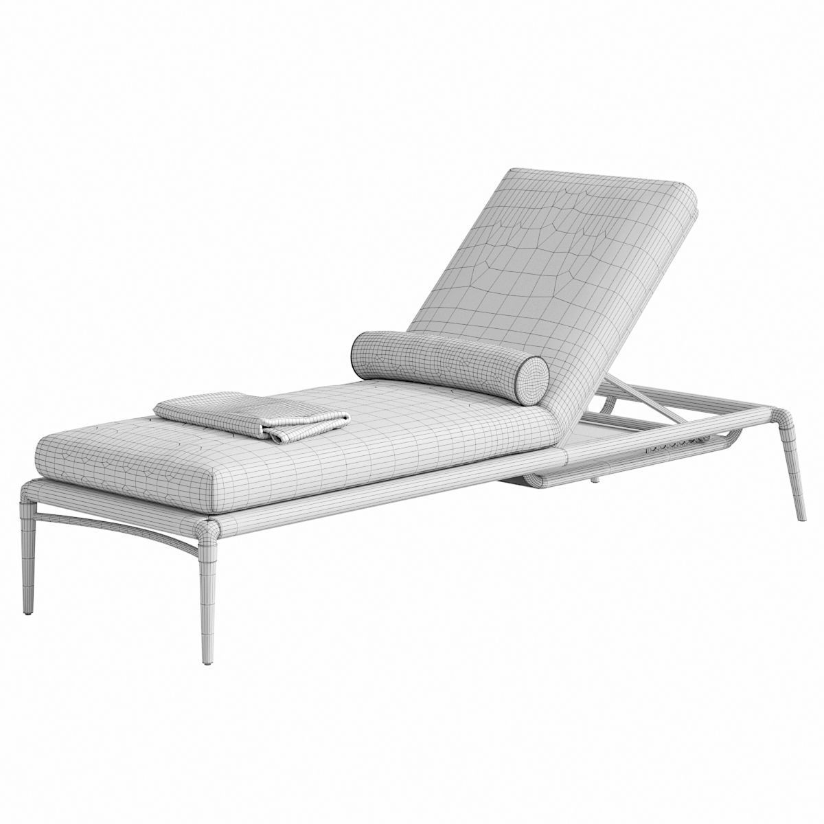 Unopiu Sunlounger Experience 3D model_3
