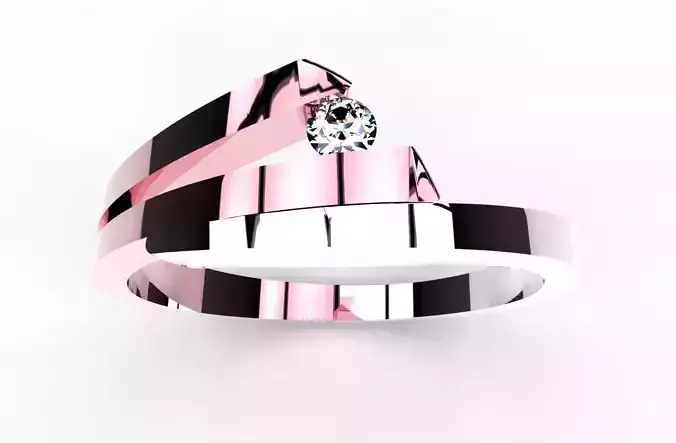 JEWELRY WOMEN 3D RING - CAD-05 