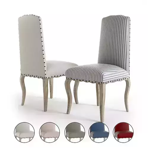 Pottery Barn - Calais dining chairs 3D model