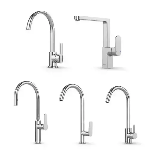 A set of kitchen faucets from Ravak set 11
