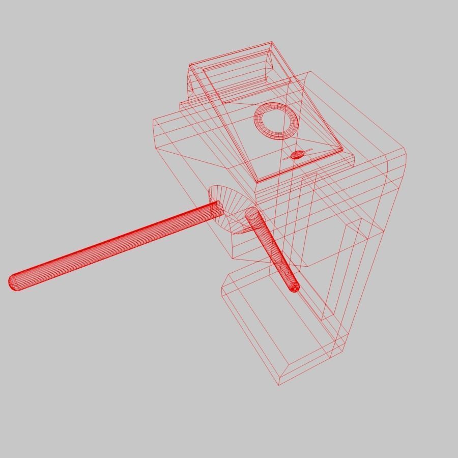 Flux controler 3D model_12