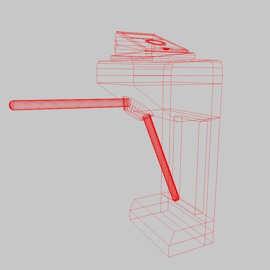 Flux controler 3D model_8