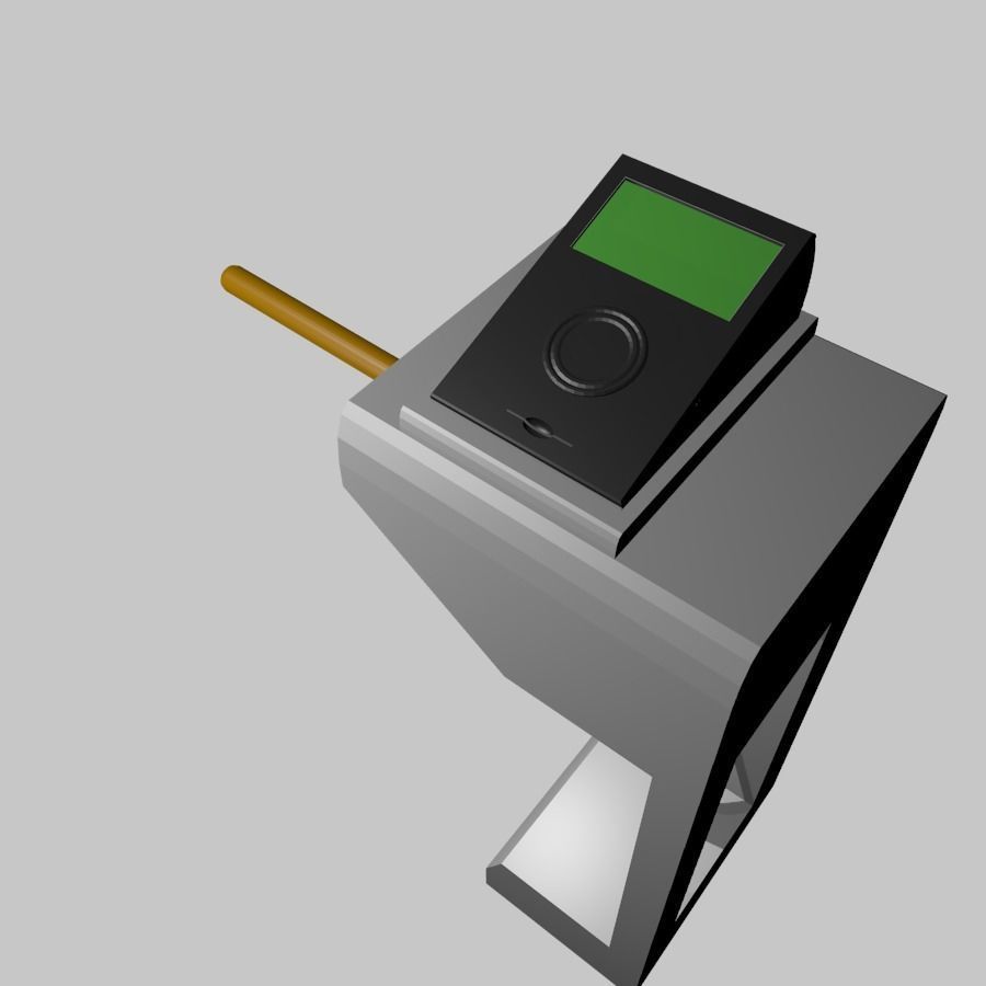 Flux controler 3D model_5
