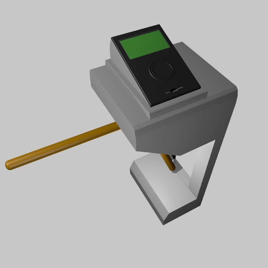 Flux controler 3D model_3