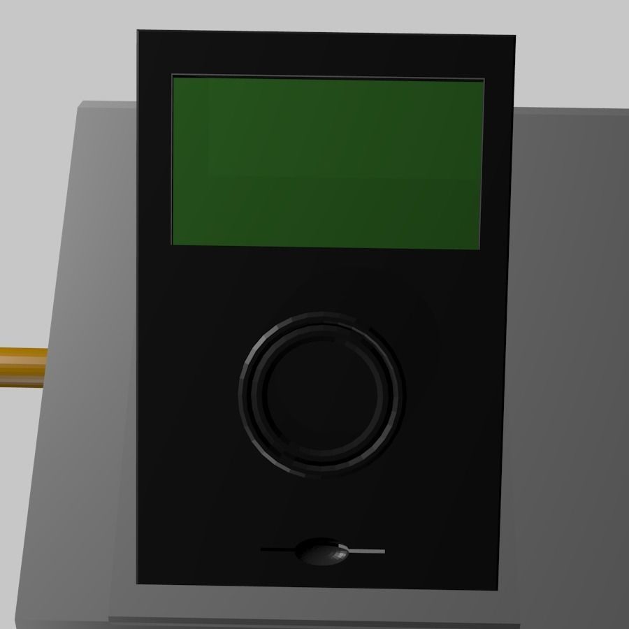 Flux controler 3D model_7