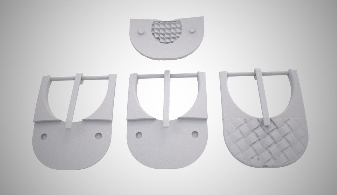 Belt Buckles 3D print model_12