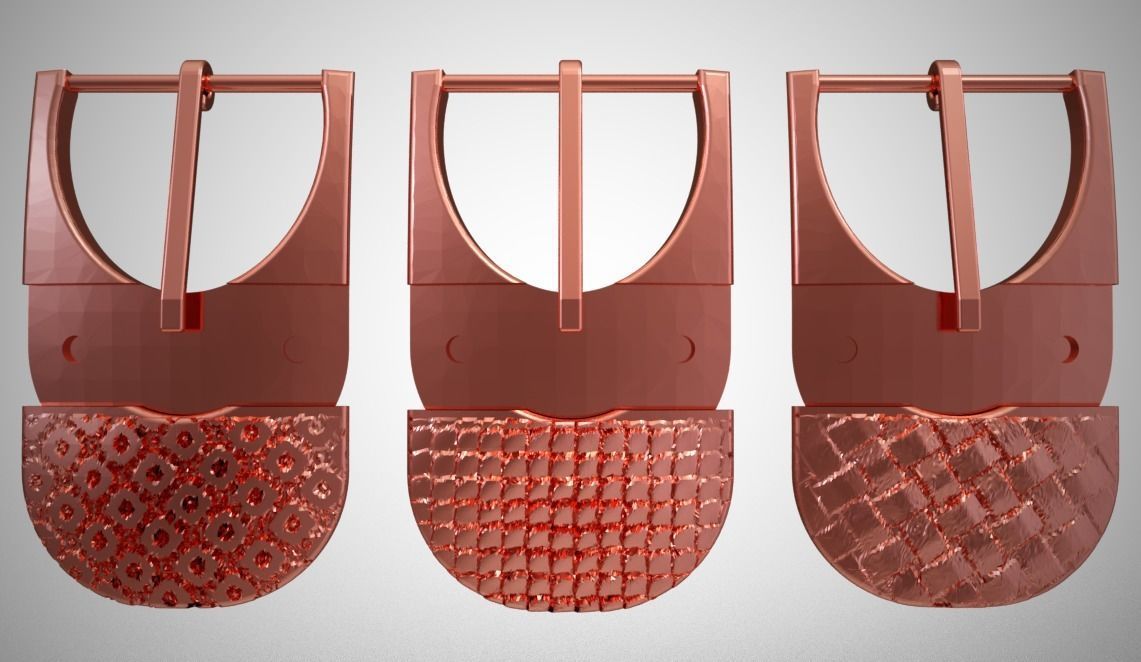 Belt Buckles 3D print model_5