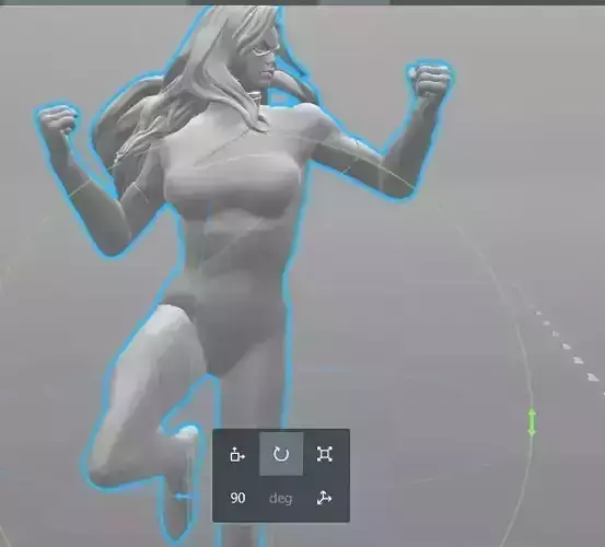 Carol Danvers - Warbird 3D print model