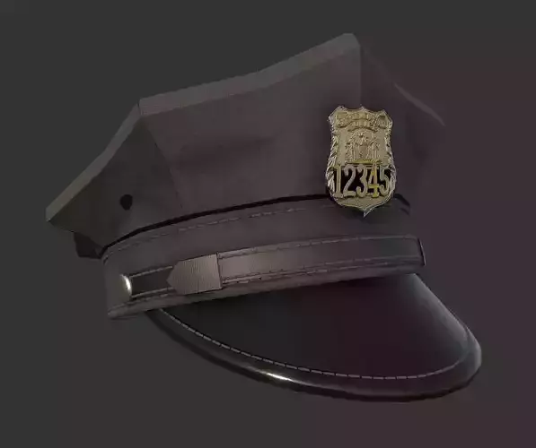 Police Officer Hat Uniform 