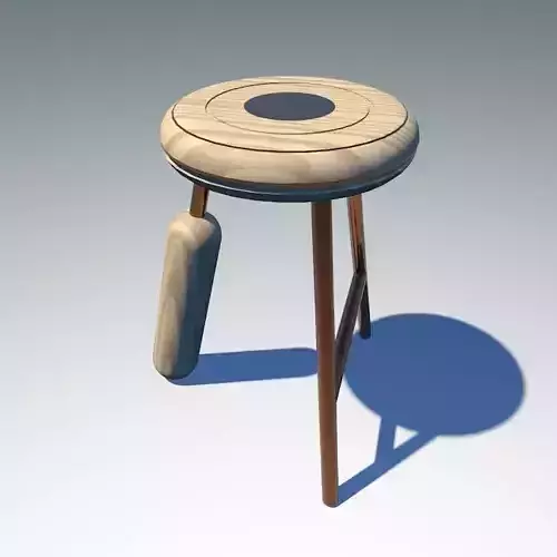 strange crippled stool