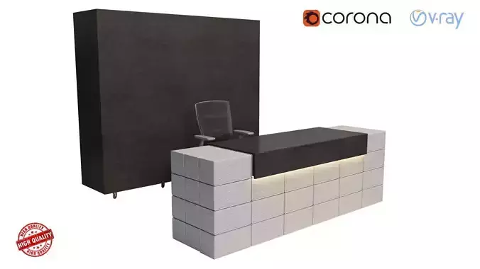 Reception Counter Blocks
