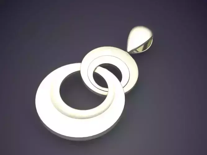 Futuristic Design Minimalistic Pendant