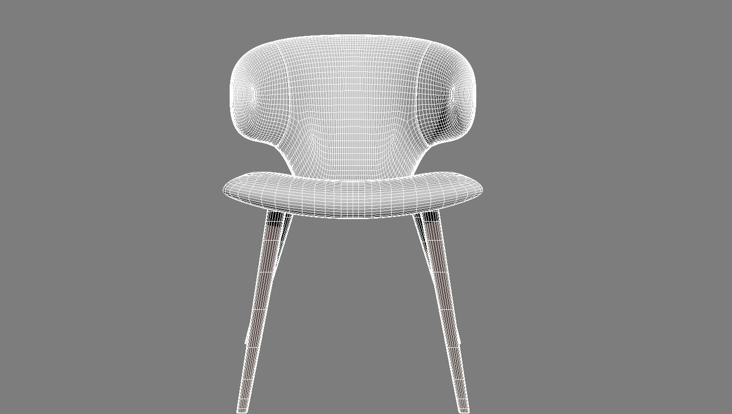 Harper Dining Chair by Modloft 3D model_3