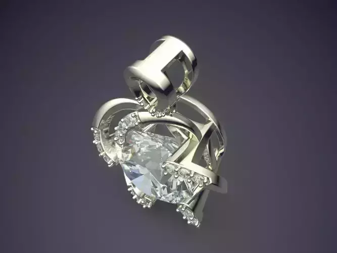 Luxurious Star-Shaped Earrings with Diamonds