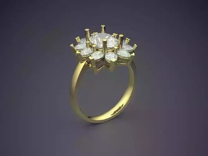 Elegant Luxurious Diamond-Ring for Women