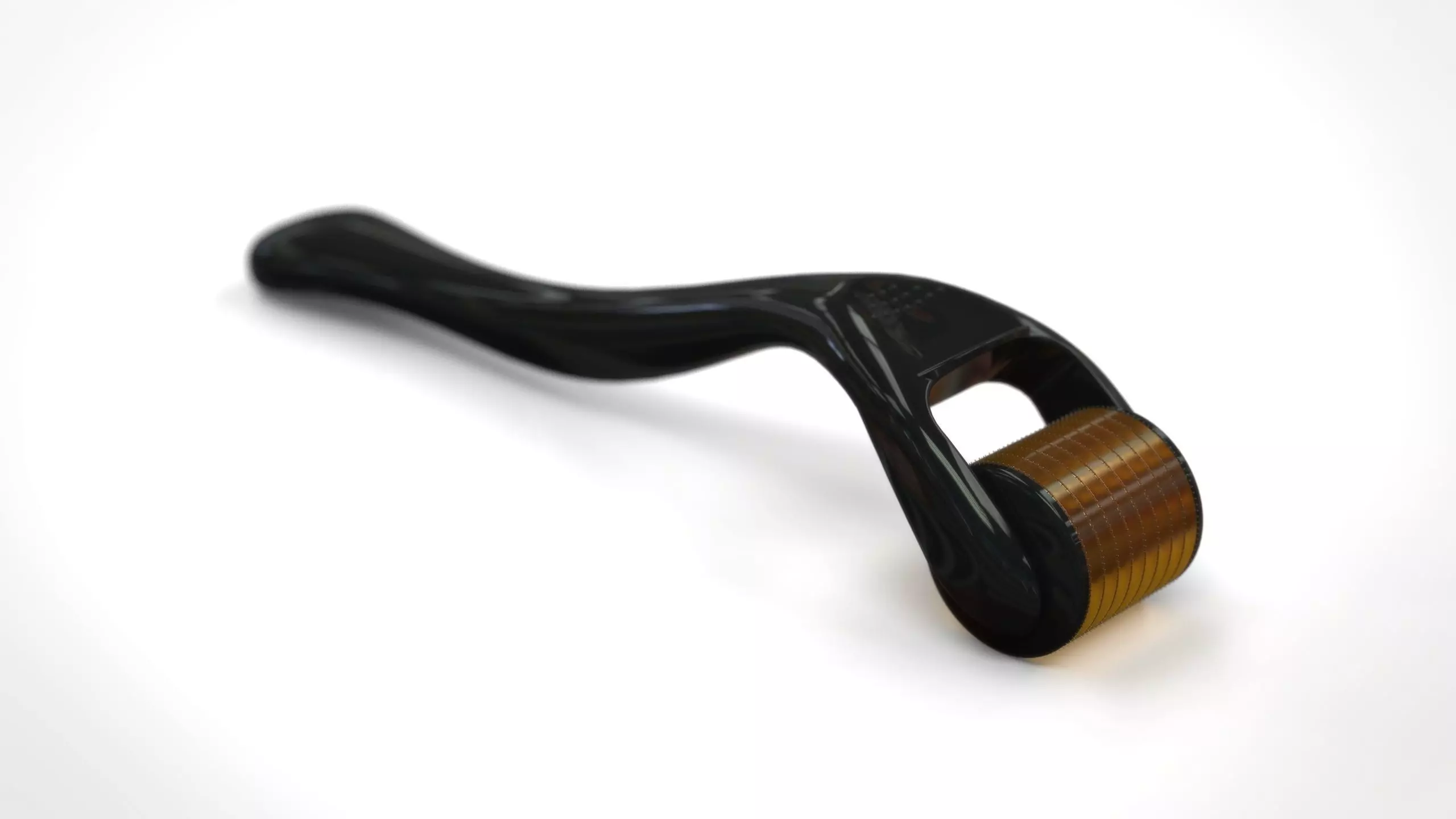 Derma Rolller and case 3D model_0