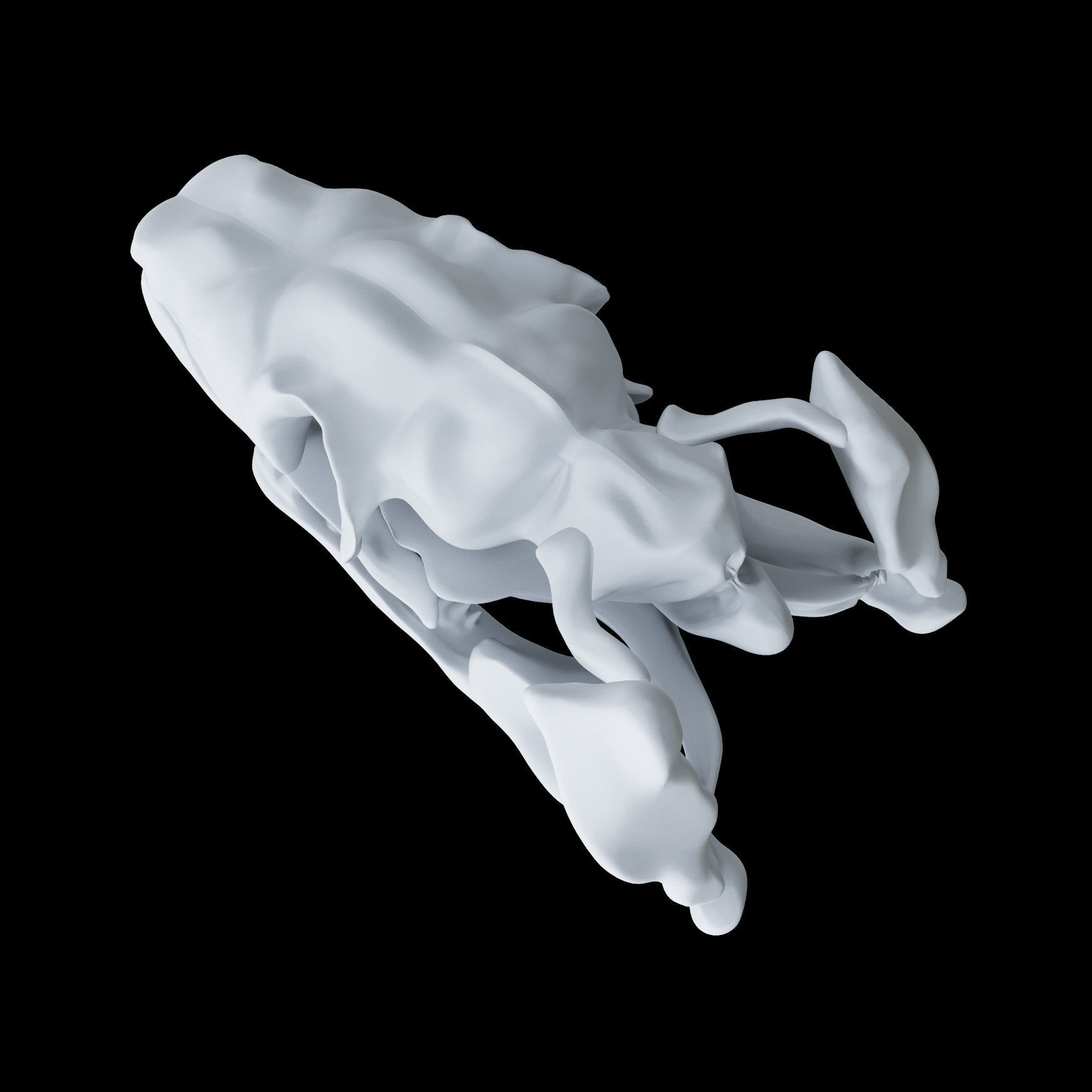 Skull Snake - Aglyphous 3D print model_2