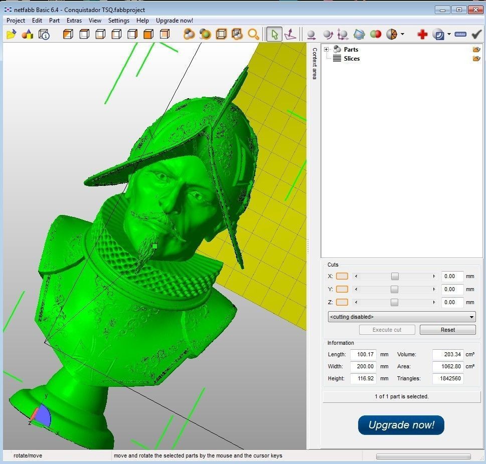 Conquistador samurai helmet 3D print model_13