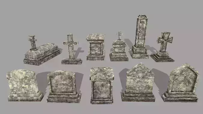 Tombstone 1 group of gravestones