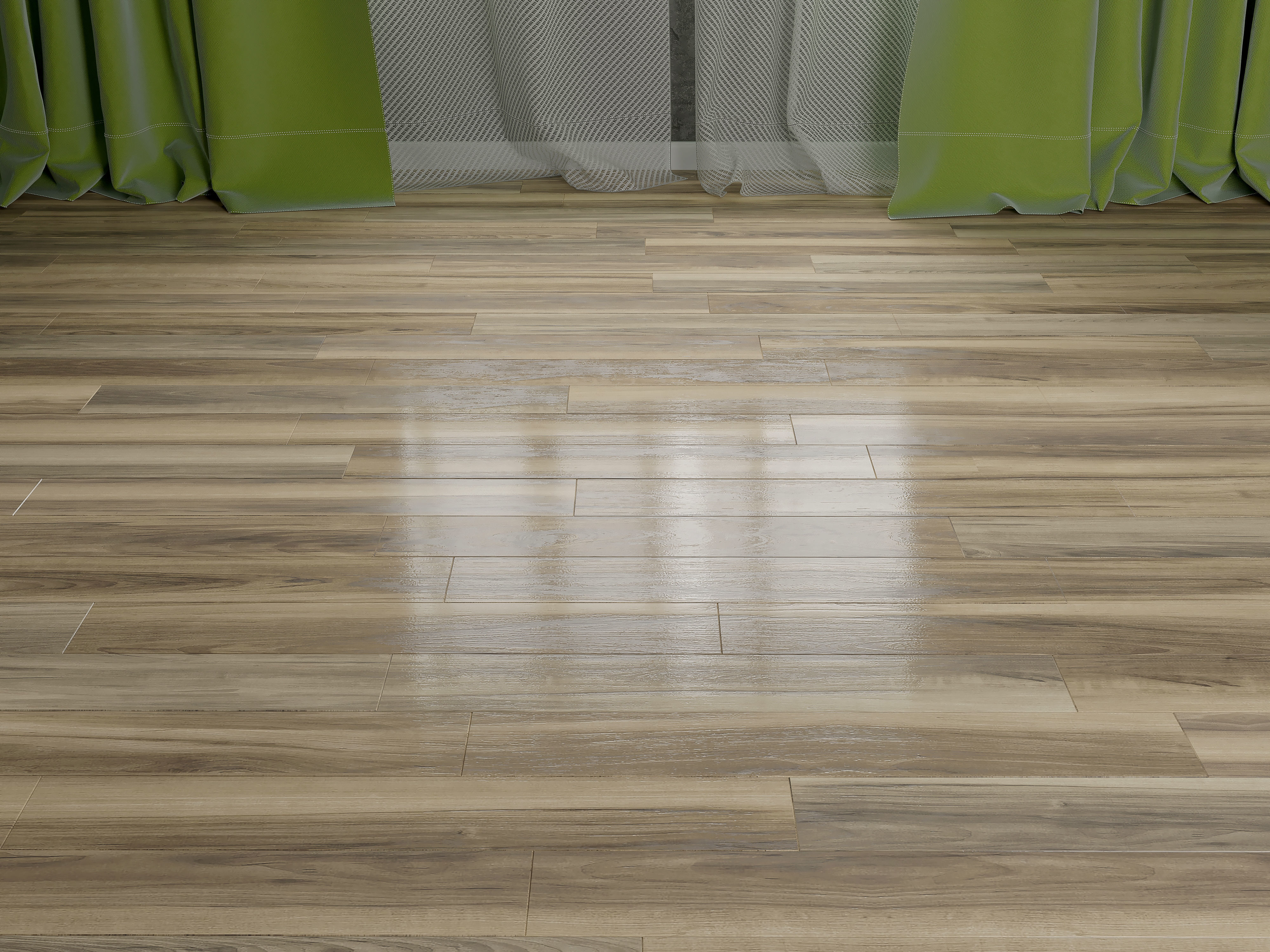 Curtain Room Set 3D model_3