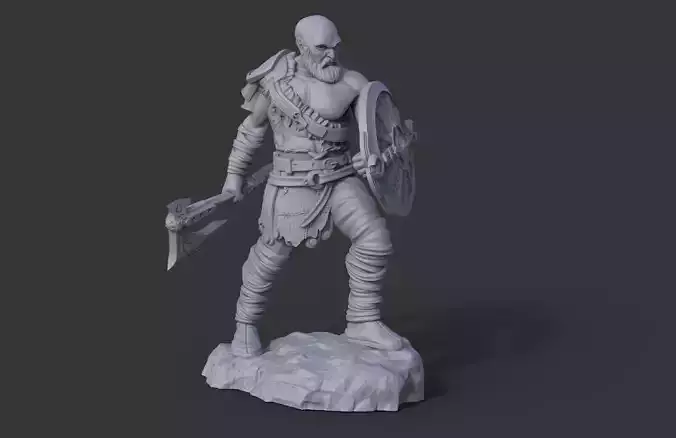 Kratos miniature - God of War