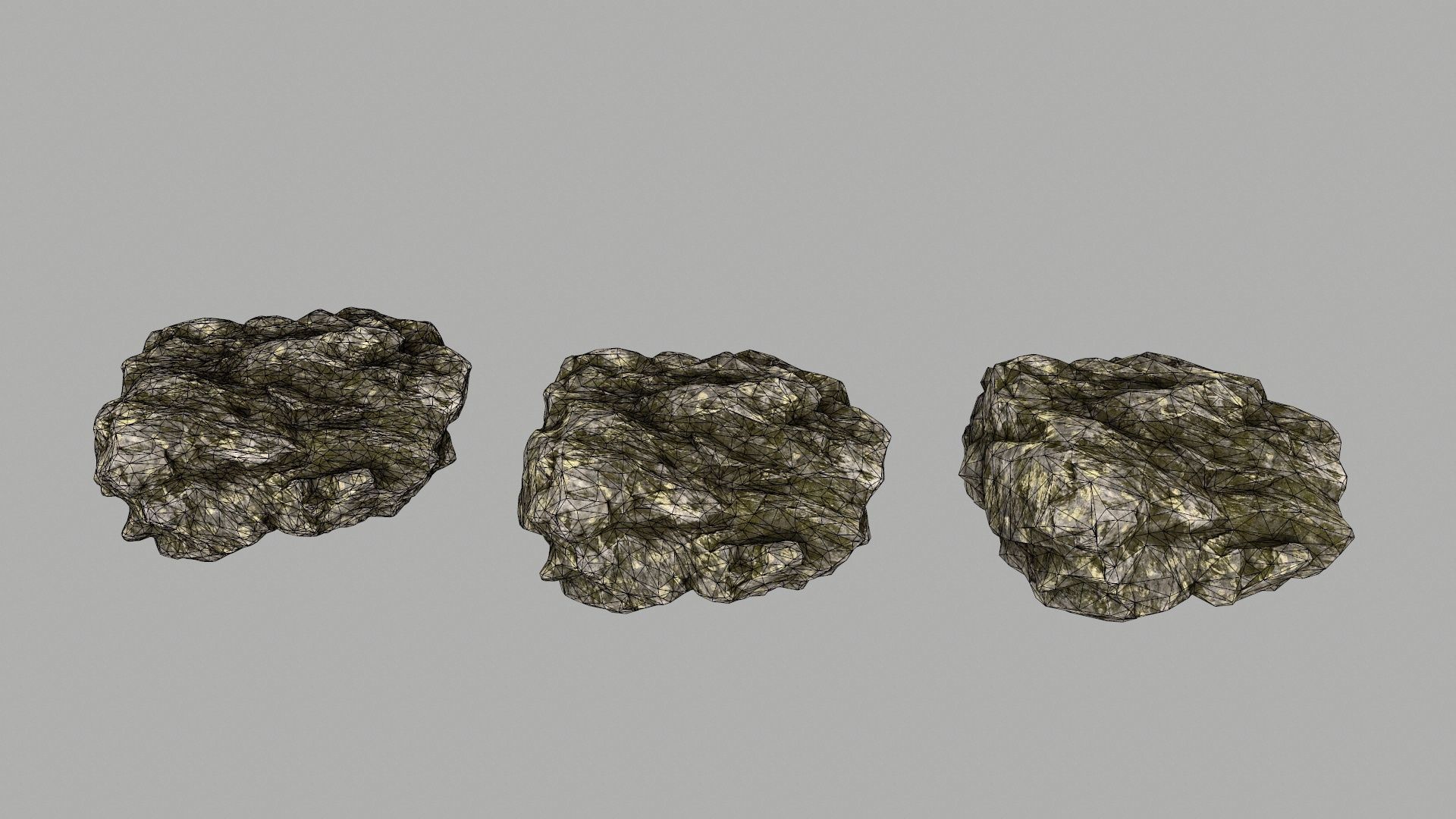 rocks rock formations Low-poly 3D model_18