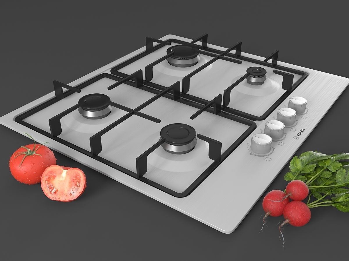 Cooktop 03 3D model_7