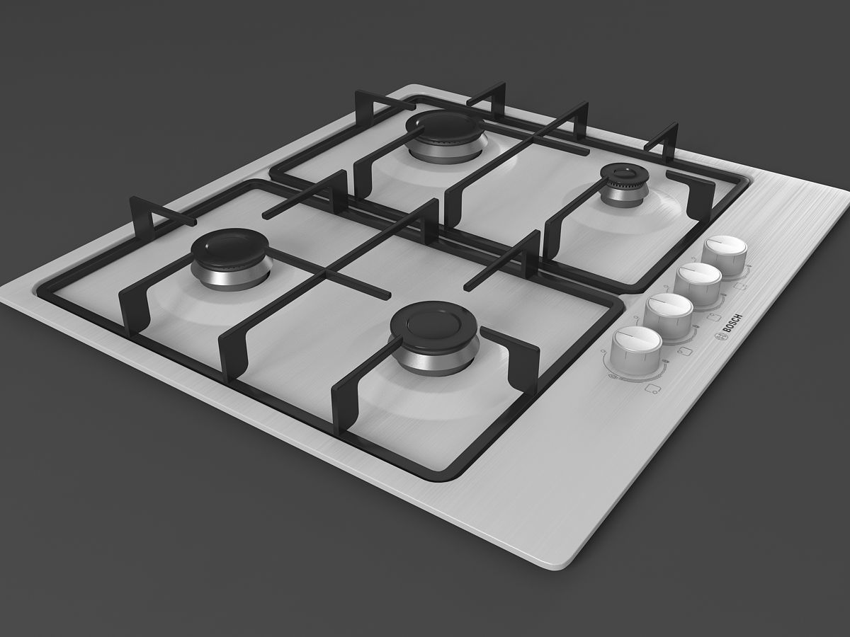 Cooktop 03 3D model_2