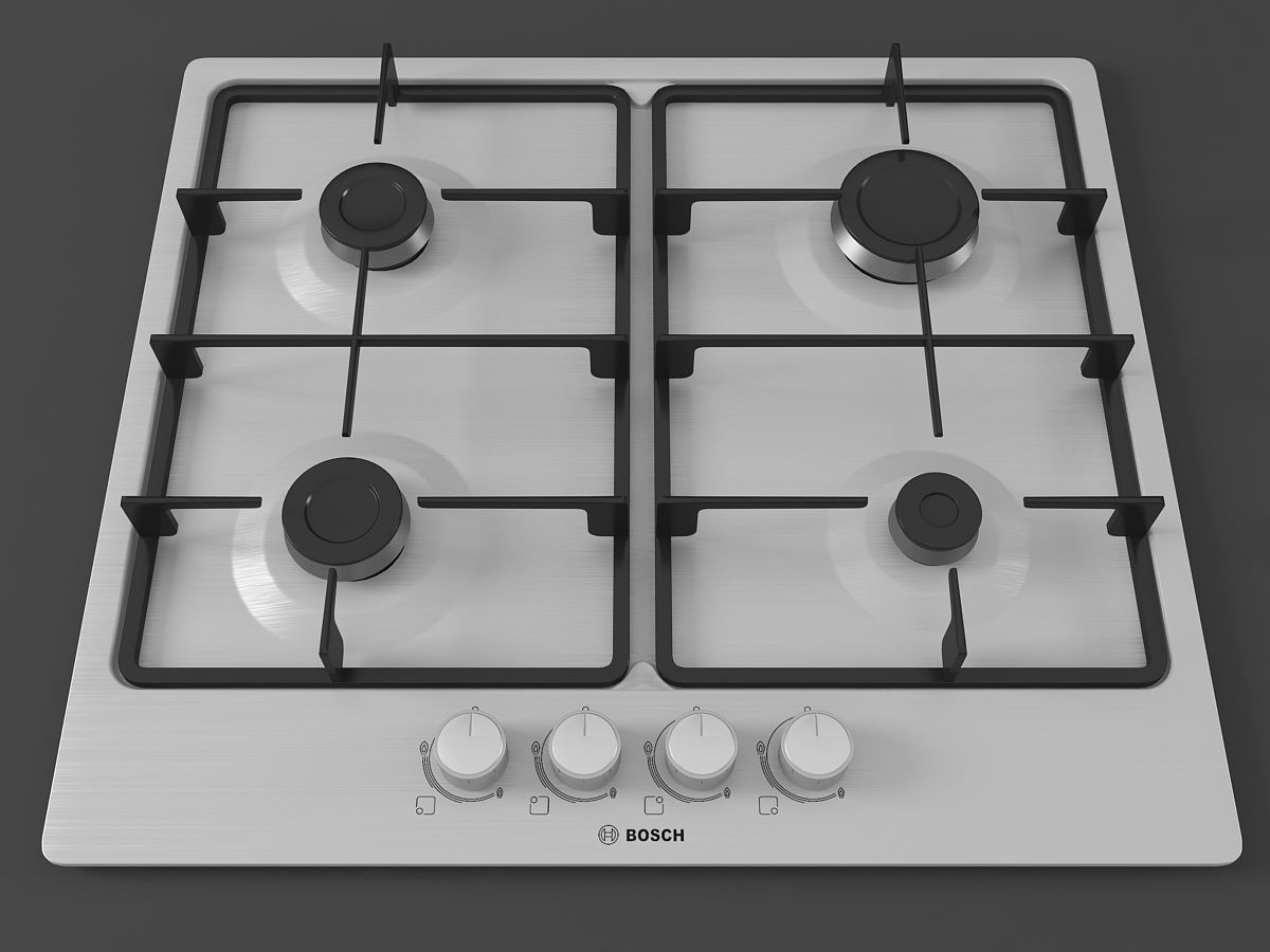 Cooktop 03 3D model_1