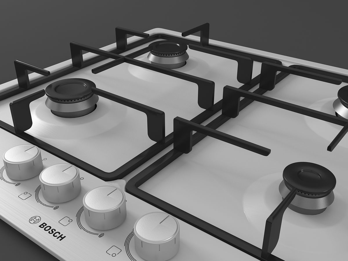 Cooktop 03 3D model_4