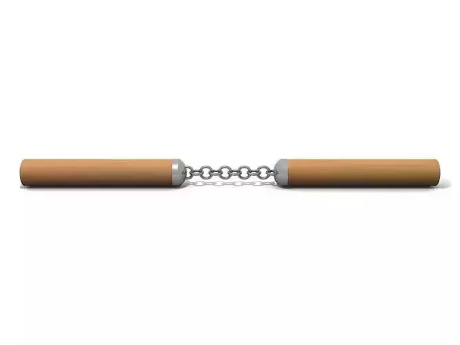 Simple Nunchucks 3D model