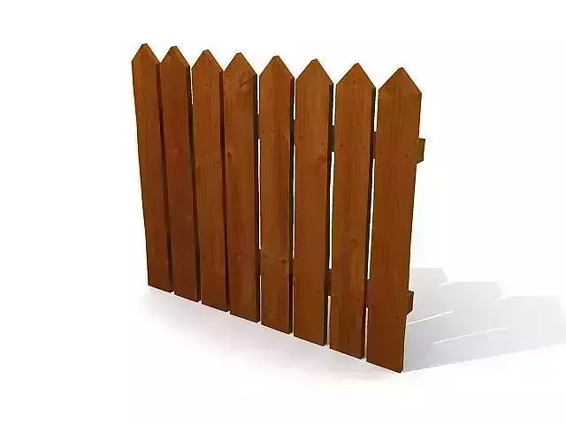 Simple Wood Fence