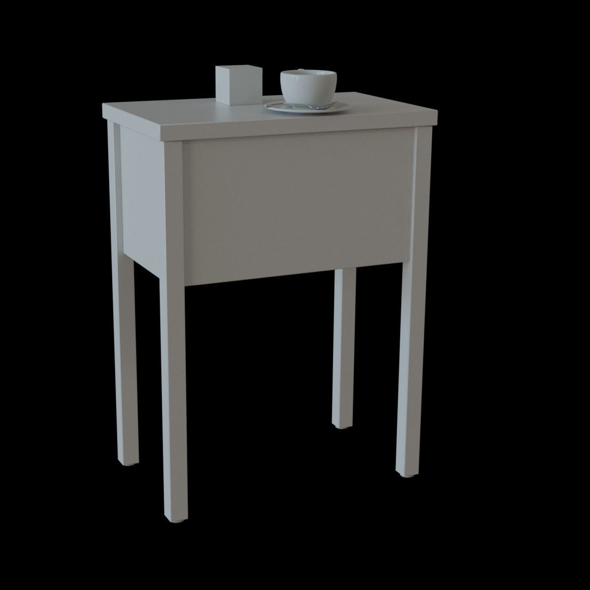nordli bedside table 3D model_18