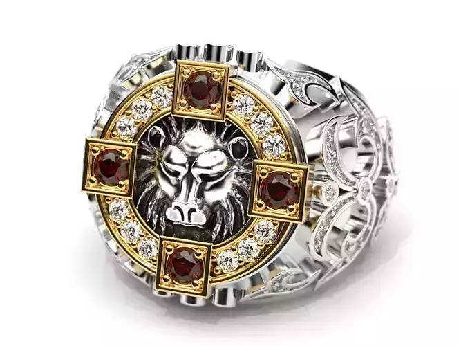 Lion ring