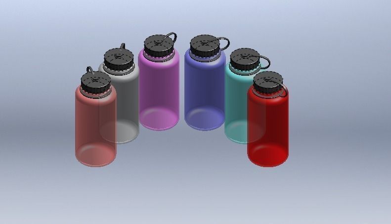 Nalgene Bottle 3D model_0