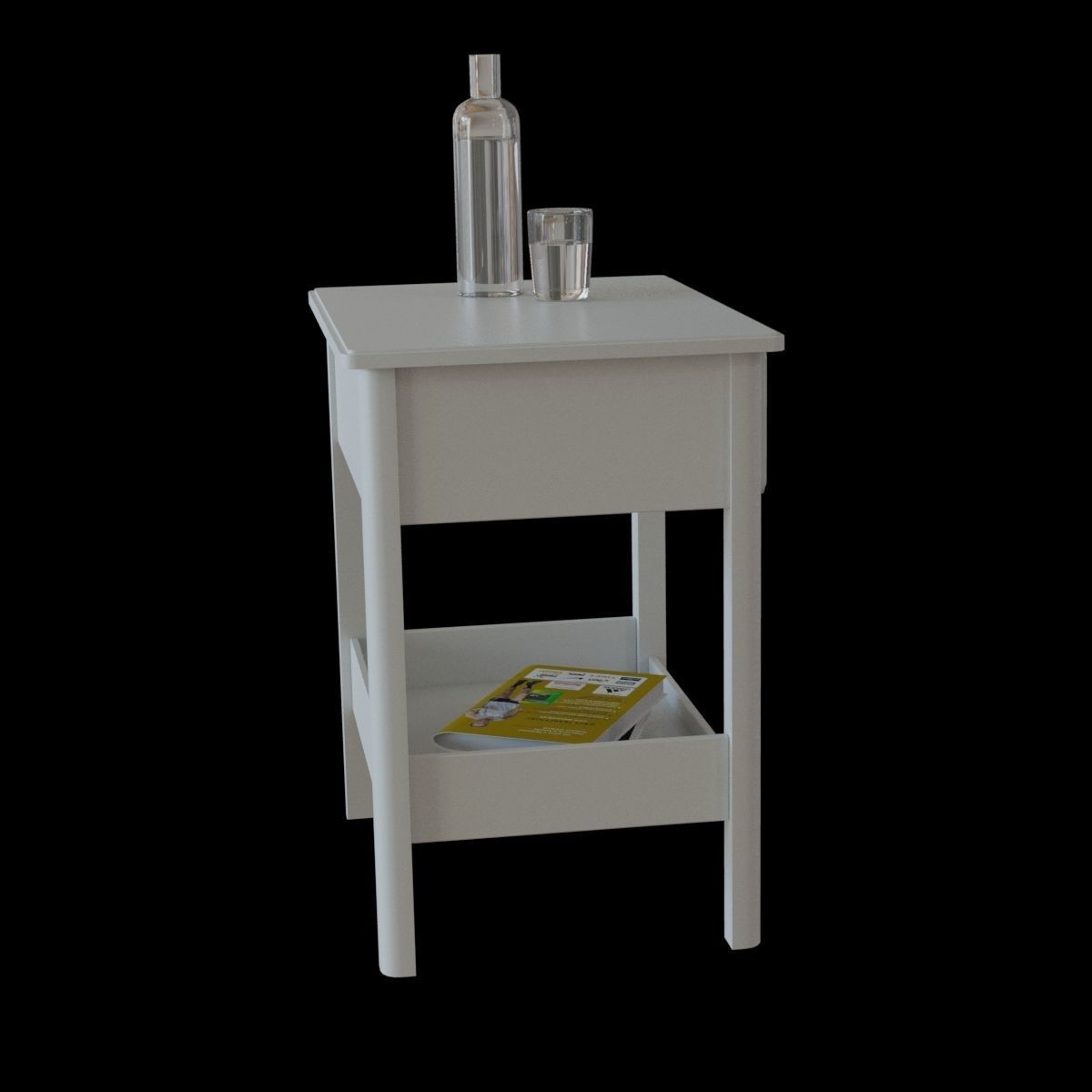 tyssedal bedside table 3D model_18