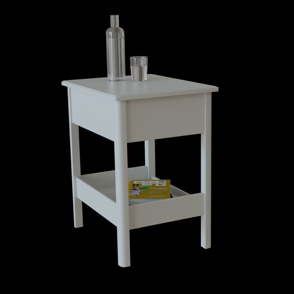 tyssedal bedside table 3D model_15
