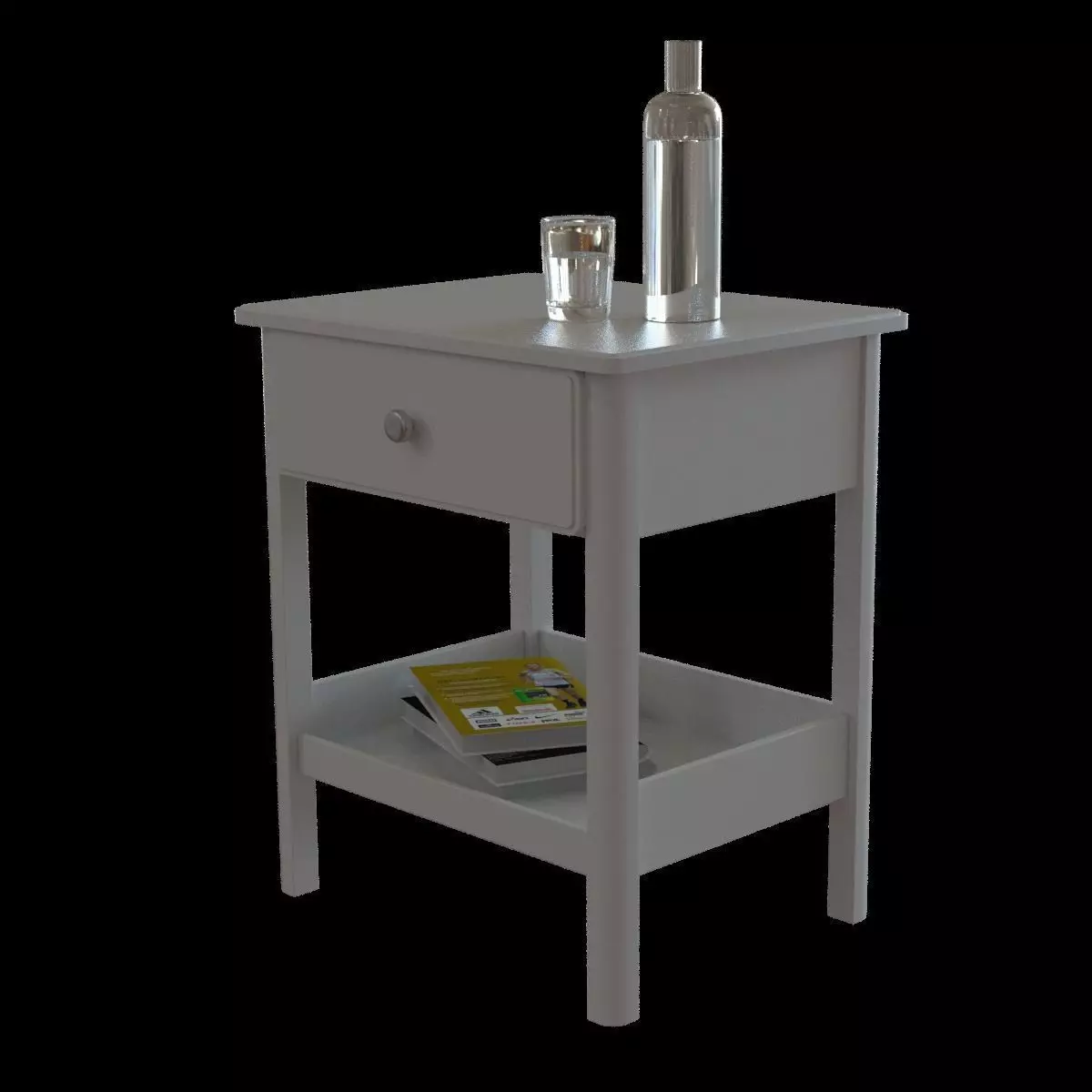 tyssedal bedside table 3D model_0