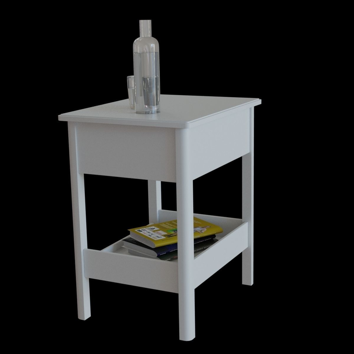 tyssedal bedside table 3D model_9