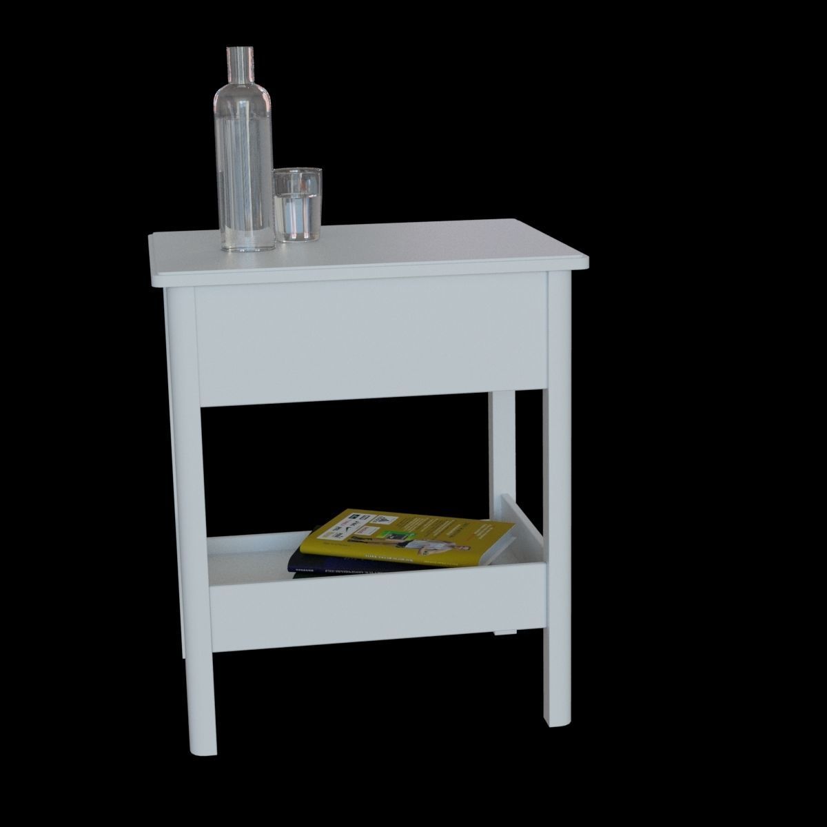tyssedal bedside table 3D model_7